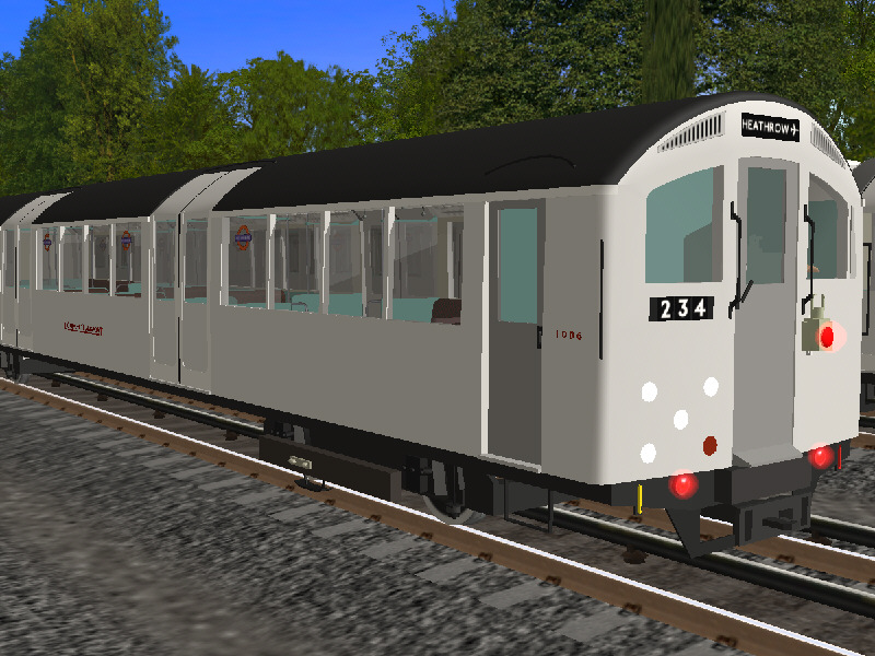 London Underground 1956 Stock Birmingham prototype in Trainz