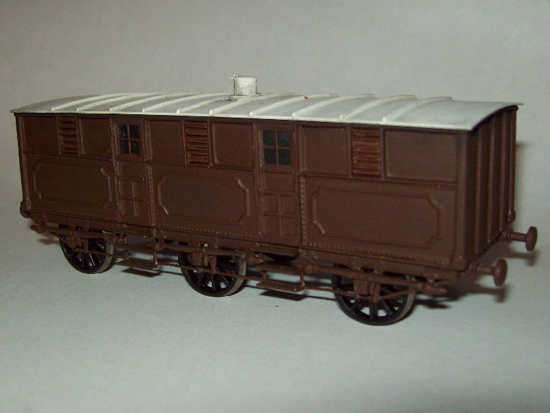 GWR Broad Gauge Iron 3rd class coach