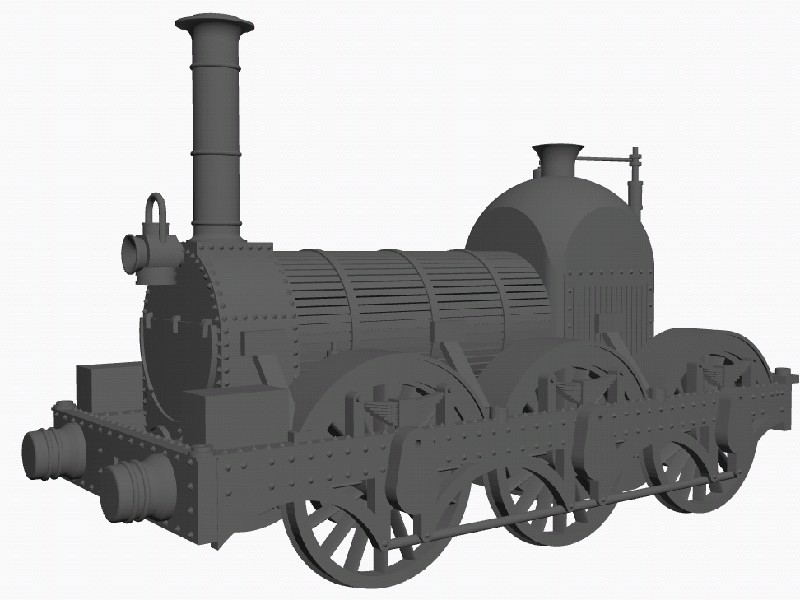 GWR Broad Gauge Hercules Class Locomotive 