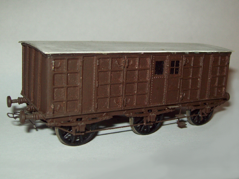 GWR Broad Gauge Iron Passenger Brake Van