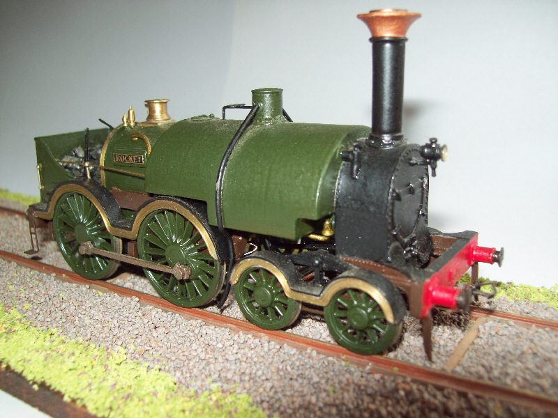 SDR broad gauge 4-4-0T locomotive Rocket