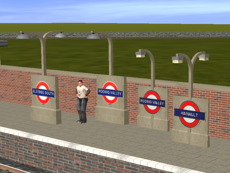 London Underground Lamps pack2 in Trainz