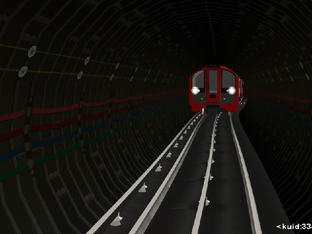 London Underground Tunnel in Trainz