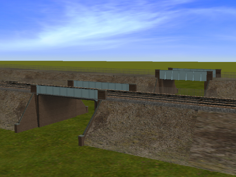 London Underground Bridges in Trainz