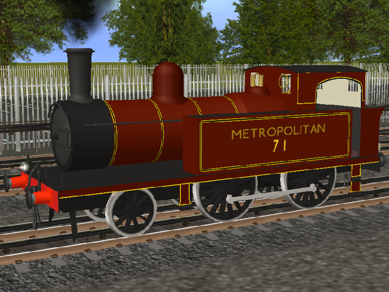 Metropolitan Railway D class in Trainz