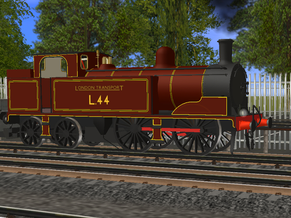 Metropolitan Railway E Class locomotive in Trainz