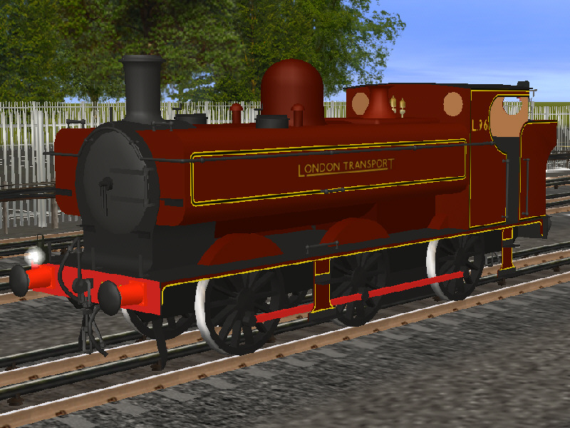 London Transport Pannier Tank Locomotive in Trainz