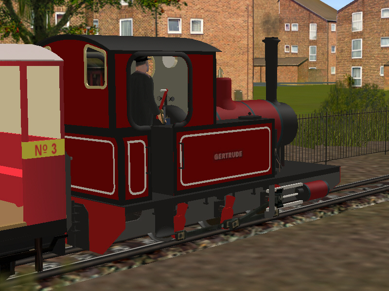 Andrew Barclay 0-6-0T 'Gertrude' in Trainz
