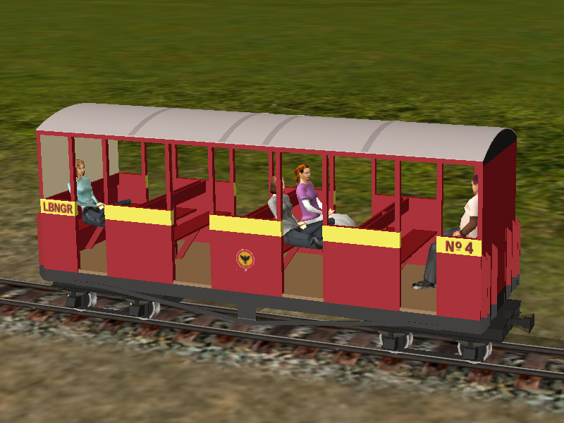 LBNGR Coach 4 in Trainz